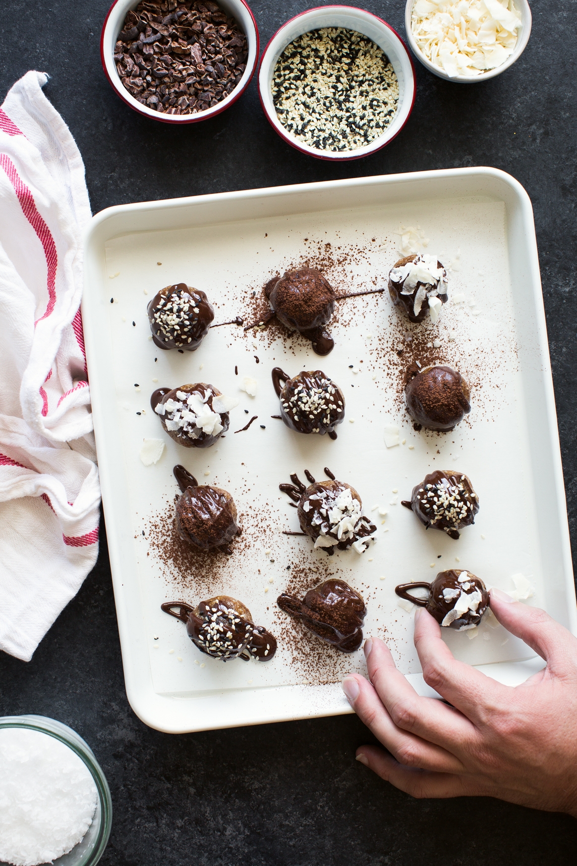 Date, Pecan and Coconut Bites