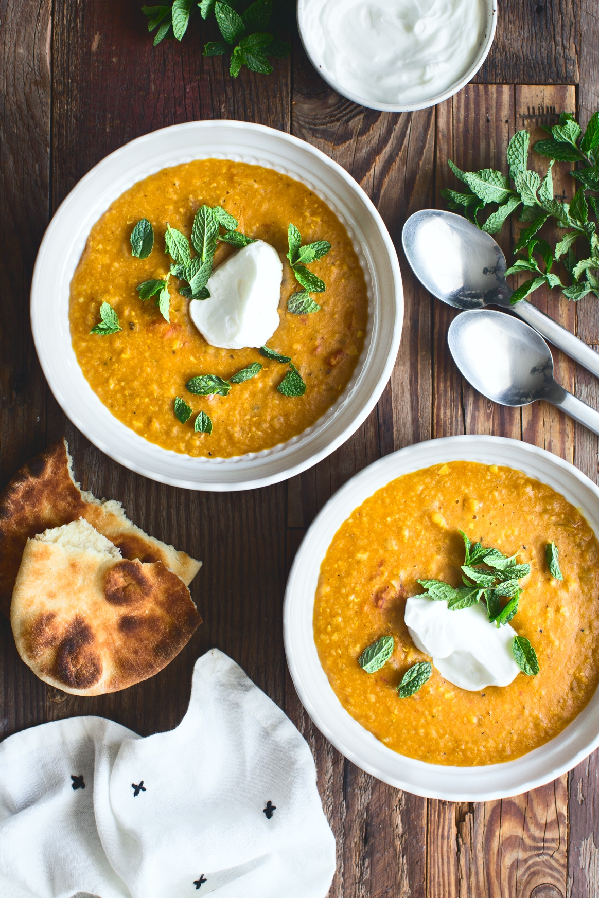 Instant Pot Red Lentil Soup