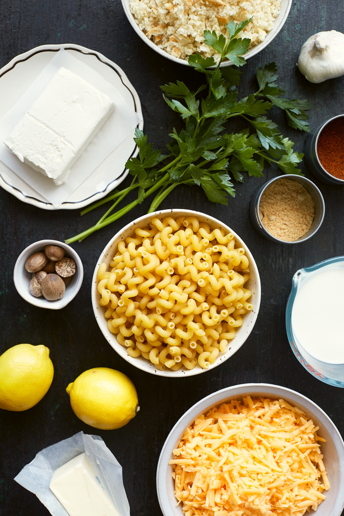 Instant Pot Mac and Cheese Ingredients