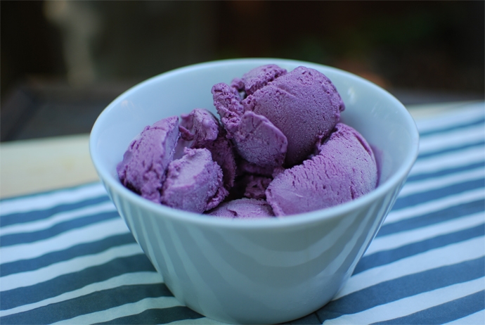 Blueberry Ice Cream