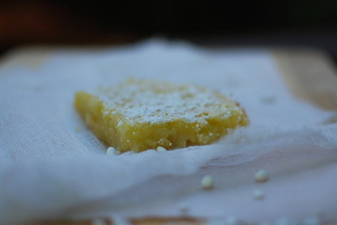 Julia's lemon bars