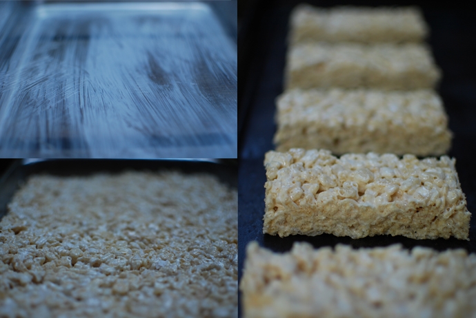 Salted Brown Butter Rice Crispy Bars