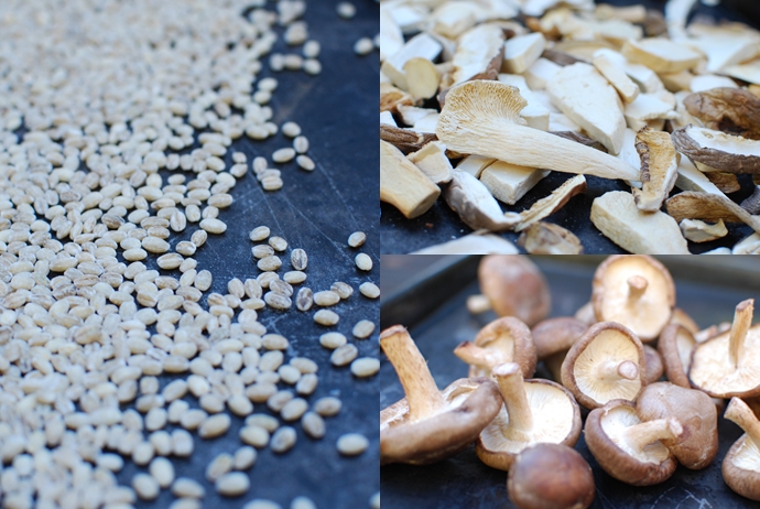 Barley Mushroom Risotto