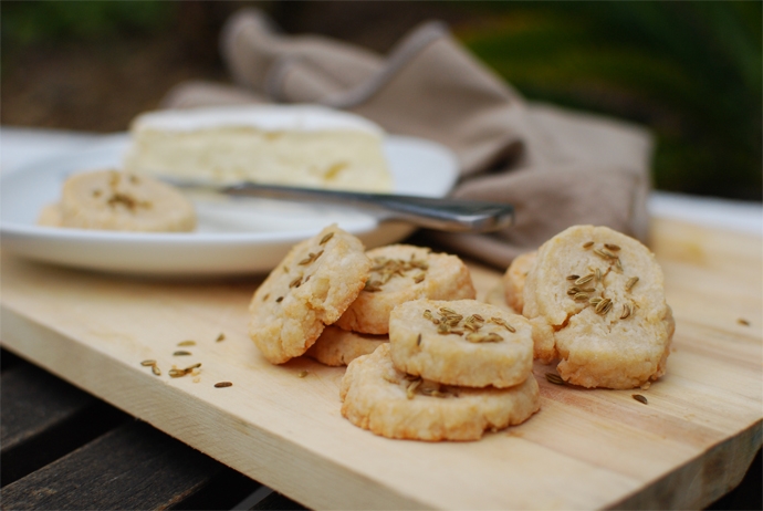 Parmesan Fennel Shortbread