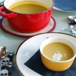 Spicy Pumpkin Soup with Toasted Cumin Crema