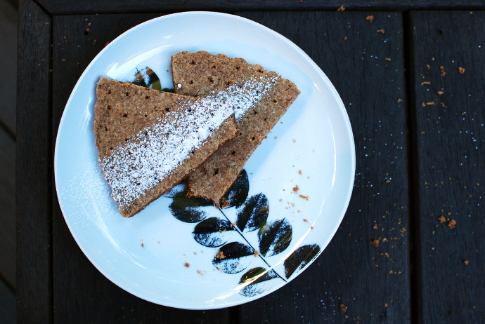 Whole Wheat Brown Butter Shortbread Cookies