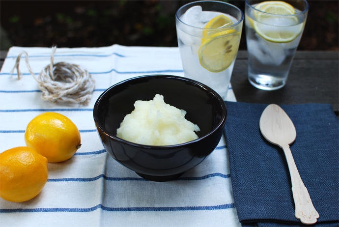 Meyer Lemon Sorbet