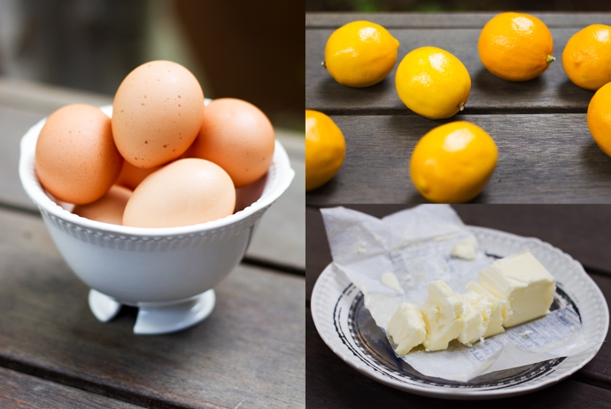 Meyer Lemons, Eggs and Butter