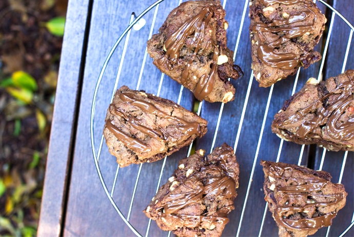 Nutella Scones