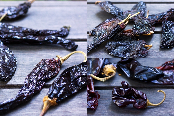 Pasilla, Ancho and New Mexican Chiles