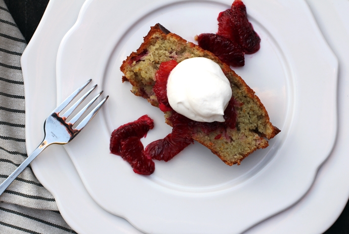 Blood Orange Olive Oil Cake