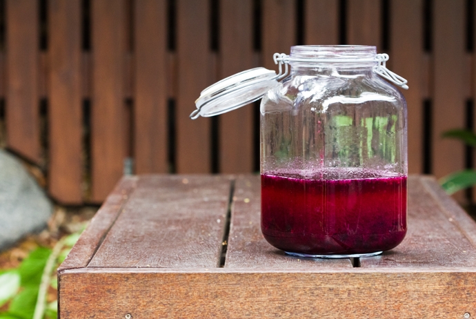 Blueberry Infused Gin