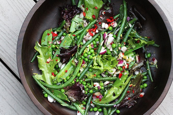 Green Bean Salad with Mustard Seeds and Tarragon