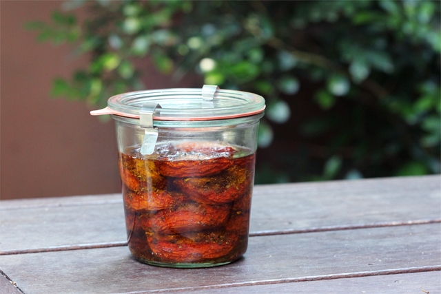 Oven Dried Tomatoes In Olive Oil