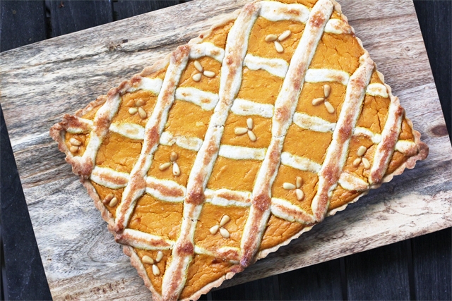 Pumpkin Ricotta Crostata