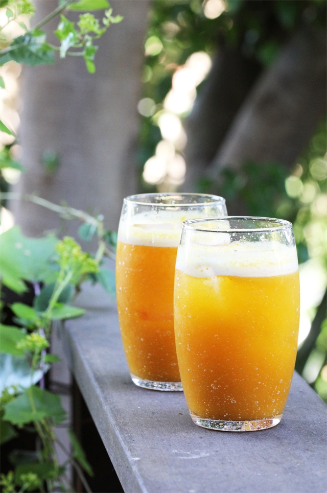 Pumpkin and Apple Cider Fizz