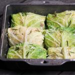 Stuffed Savoy Cabbage with Brown Butter and Rosemary