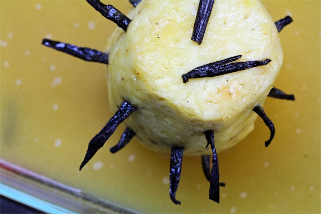 Vanilla Roasted Pineapple