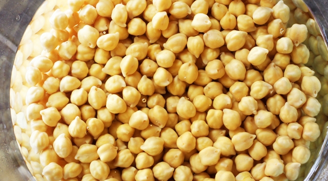 Hydrated Chickpeas