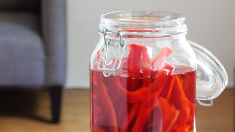 Red Bell Pepper Infused Rum