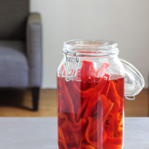 Red Bell Pepper Infused Rum