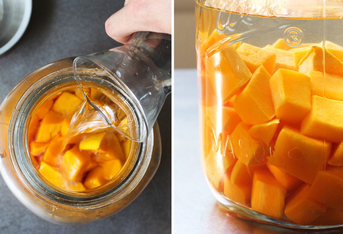 Butternut Squash Infused Vodka