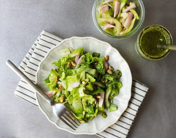 Salad with Pickled Vegetables