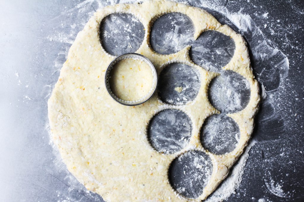 Cutting Scones Kitchen Konfidence