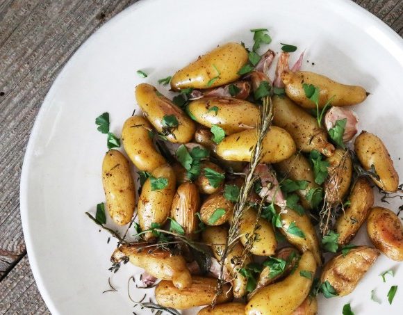 Parchment Roasted Potatoes
