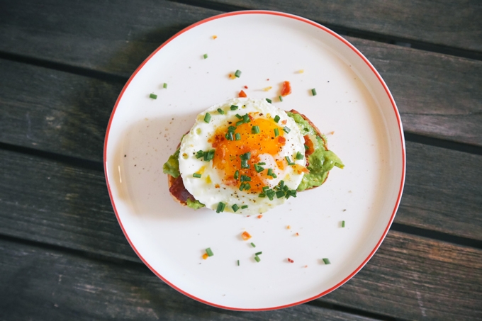 Egg and Bacon Avocado Toast