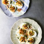 Miso Deviled Eggs