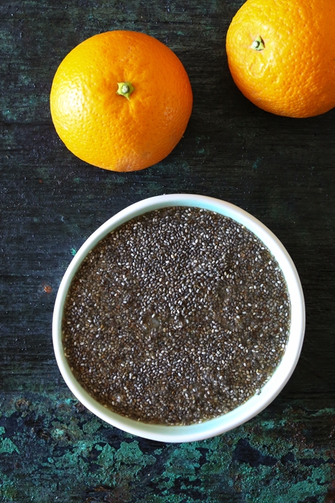 Soaking Chia Seeds