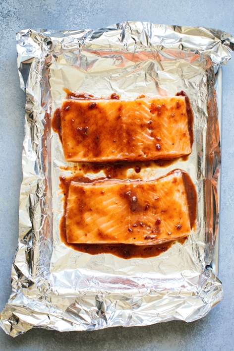 Salmon with Glaze