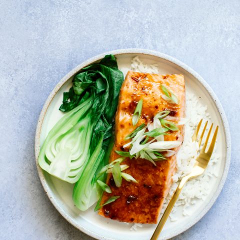 Plum Glazed Salmon