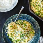 Zucchini Garlic Butter Spaghetti