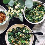 Kale and Brussels Sprout Salad