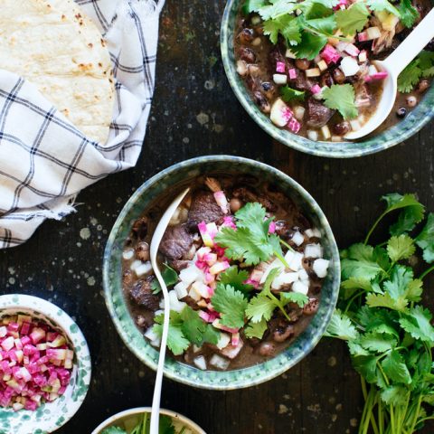 Pork and Black Bean Stew