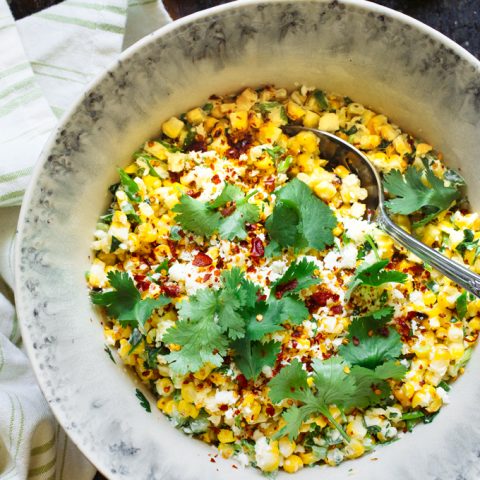 Mexican Grilled Corn Salad