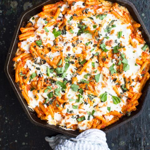 Baked Red Pepper Pasta Recipe