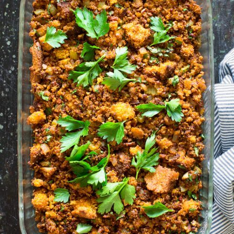 Cornbread Chorizo Stuffing Recipe