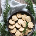 Rosemary Toasted Hazelnut Shortbread Cookies Recipe