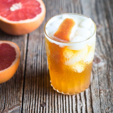 Grapefruit Tequila Fizz