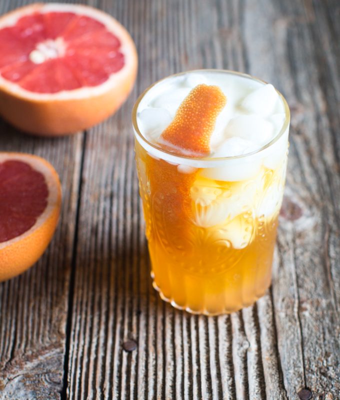 Grapefruit Tequila Fizz