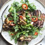 Grilled Steak & Mushroom Salad Recipe