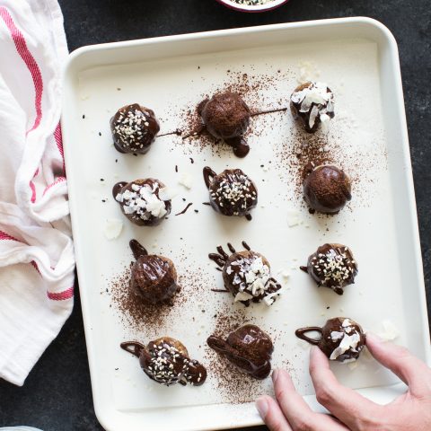 Date, Pecan and Coconut Bites