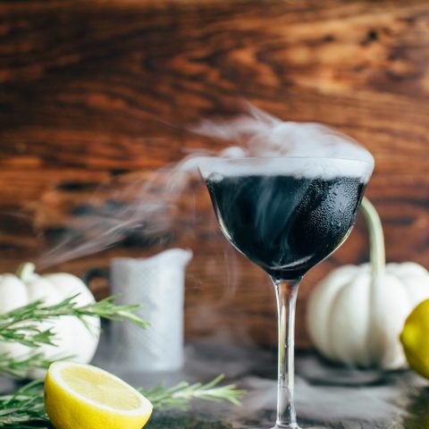 Midnight Fog, a Halloween Cocktail Recipe