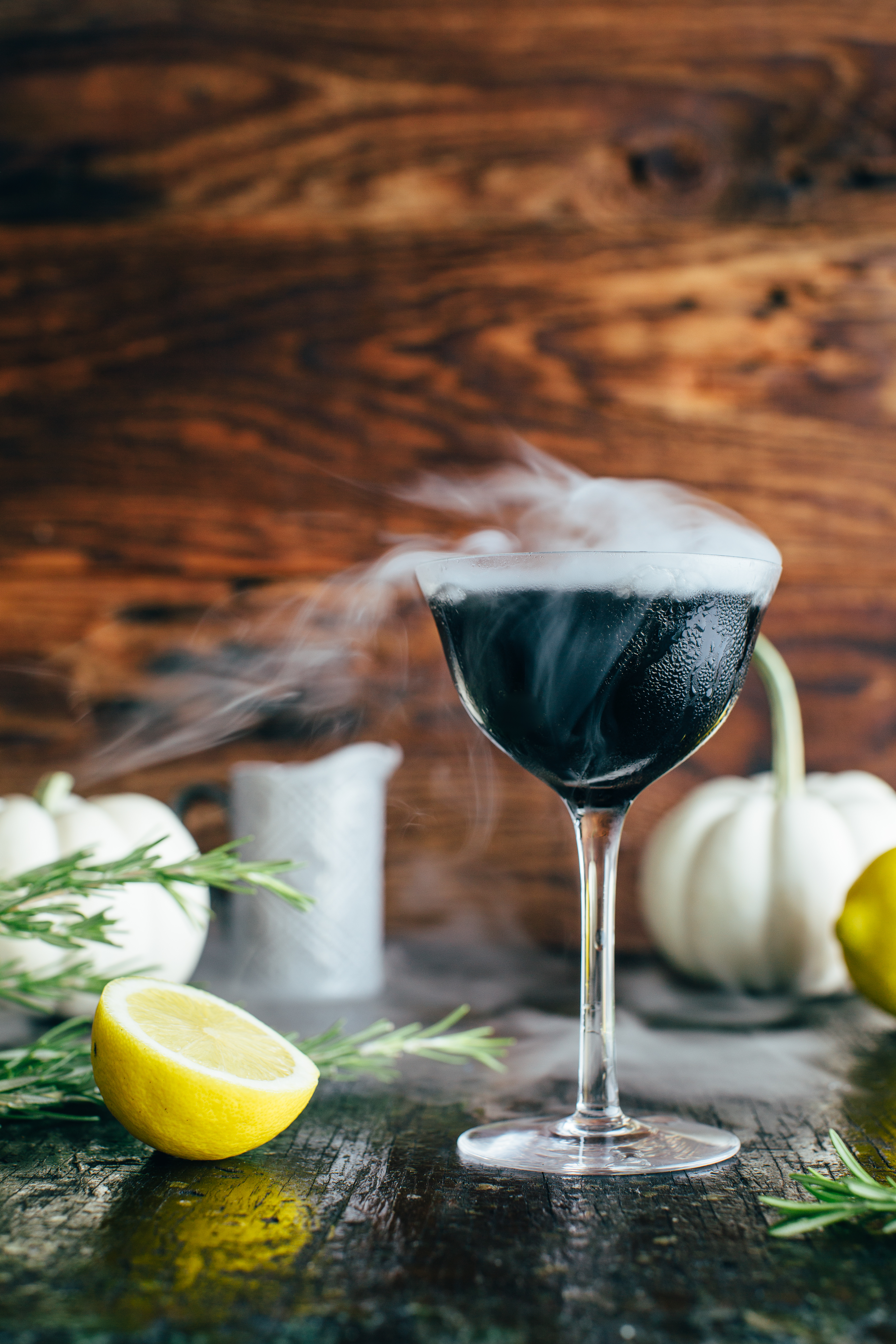 Midnight Fog, a Halloween Cocktail Recipe