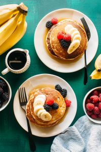 Healthy Banana Pancakes Recipe