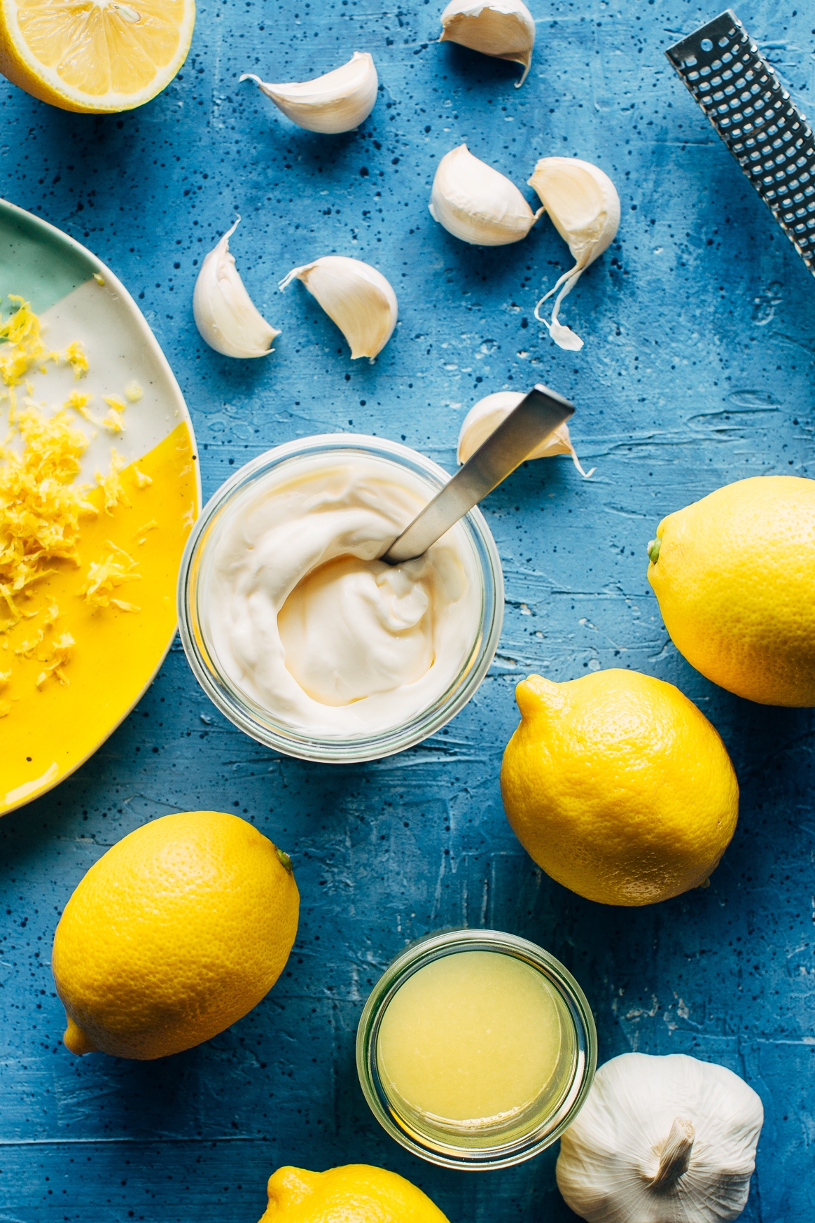 Lemon Aioli Ingredients