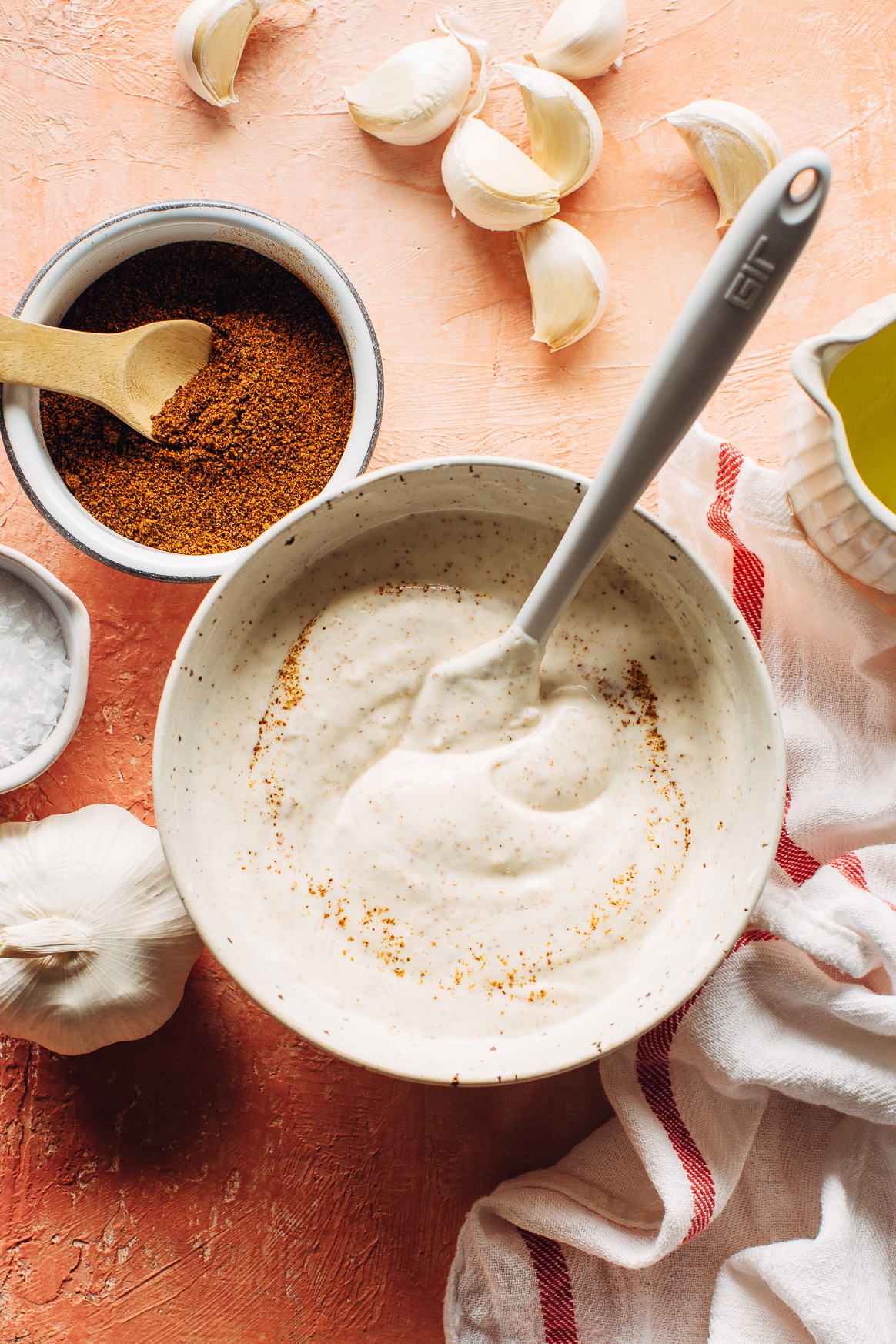 Stirring Aioli